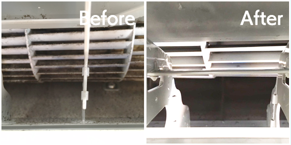 エアコン送風口ドラム